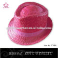 Custom Cheap Straw Fedora Hats